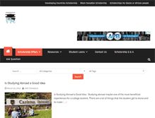 Tablet Screenshot of ischolarshipgrants.com
